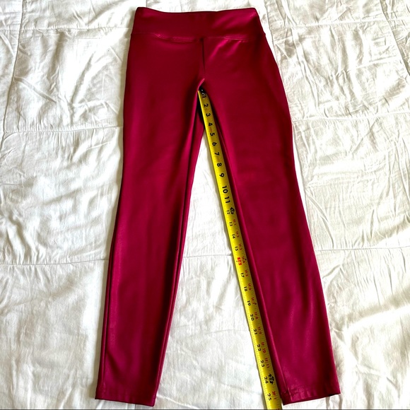 Wild Fable Burgundy High-Waisted Full Length Leggings. Women’s Size XS - Picture 4 of 9